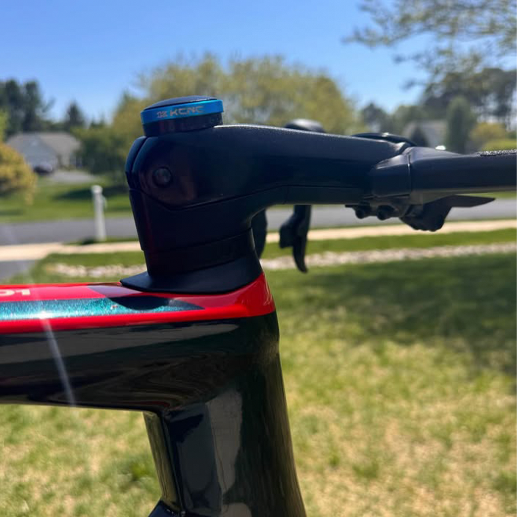 BMC TimeMachine 01 stem, headset spacers, and front end cockpit detail