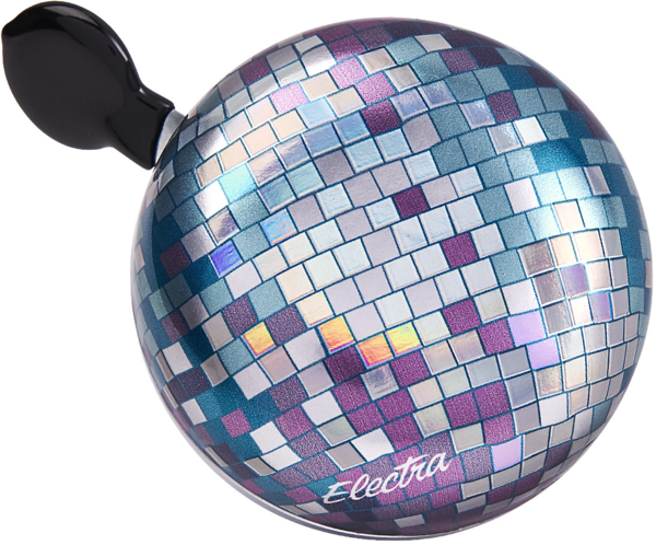 Electra bicycle bell with disco ball retro graphic design