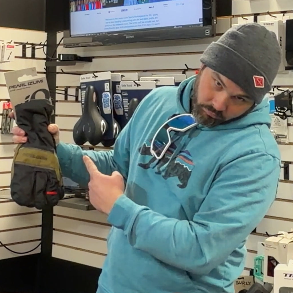 Pearl Izumi AmFIB Lobster Evo gloves walkthrough and features at Lewes Cycle Sports