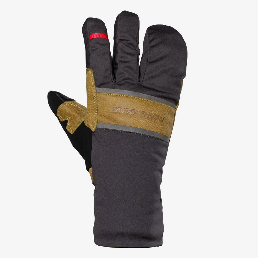 Pearl Izumi AmFIB Lobster Evo gloves in Phantom Olive on white background top