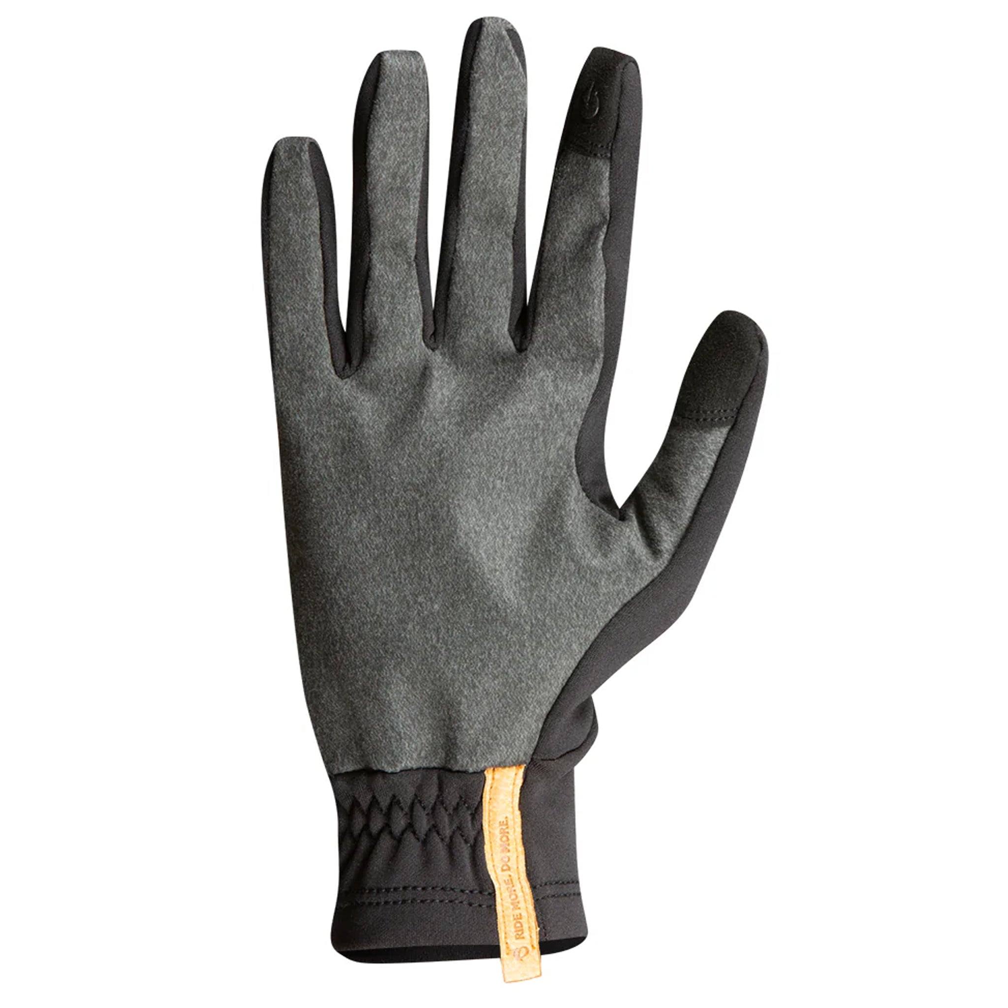 Pearl Izumi Thermal gloves palm view showing microfiber grip