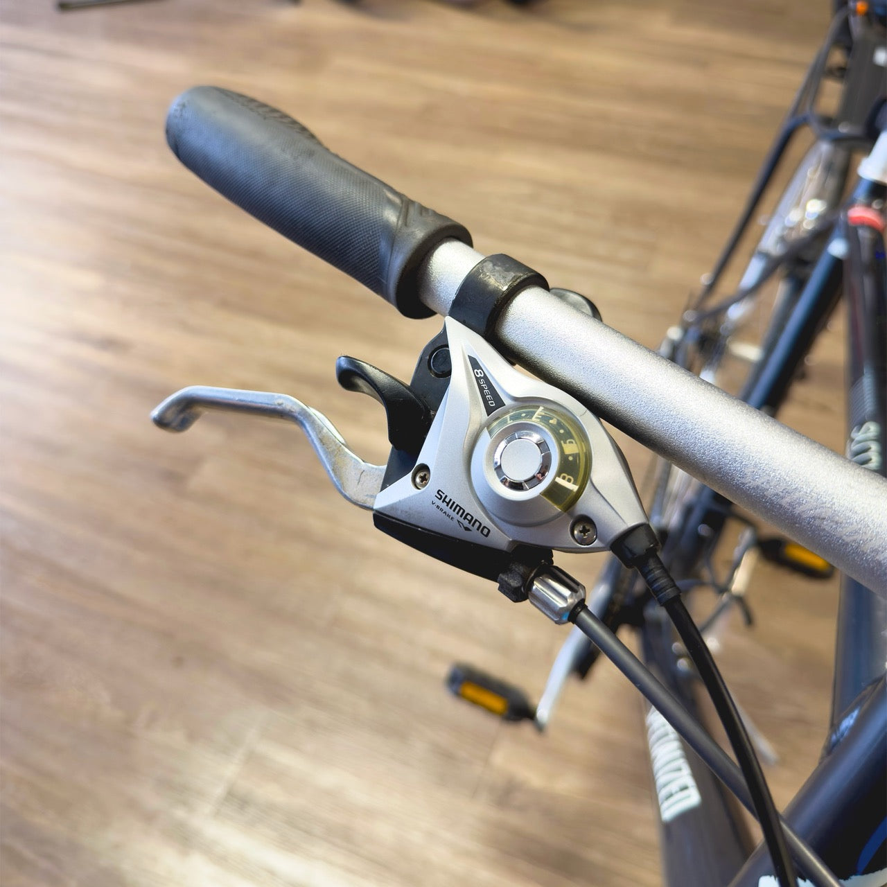 Shimano EZ Fire shifter on Specialized Sirrus handlebar